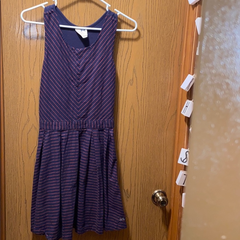 Navy & Red Tommy Girl Dress